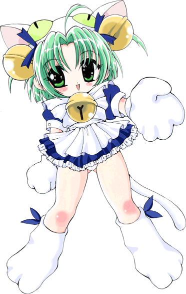 di gi charat, tagme, animal ears, cat ears, cat tail, tail