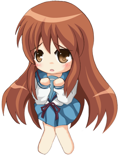 asahina mikuru, suzumiya haruhi no yuuutsu, tagme, 00s, school uniform, serafuku