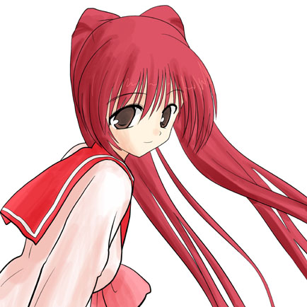 kousaka tamaki, to heart (series), to heart 2, lowres, tagme, 00s, school uniform, serafuku
