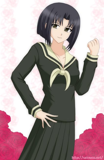 mizuno youko, maria-sama ga miteru, tagme, 00s, school uniform, serafuku