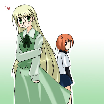 asagi michiyo, matsuba satsuki, mahoraba, lowres, tagme, 00s, school uniform, serafuku