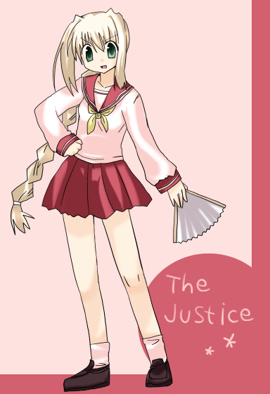 matsuba satsuki, mahoraba, tagme, 00s, school uniform, serafuku