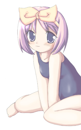 hiiragi tsukasa, lucky star, tagme, 00s, swimsuit