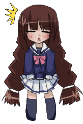 chanohata tamami, mahoraba, lowres, tagme, 00s, school uniform, serafuku