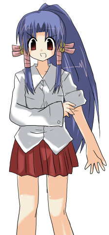 akasaka saki, aoba kozue, mahoraba, lowres, tagme, 00s