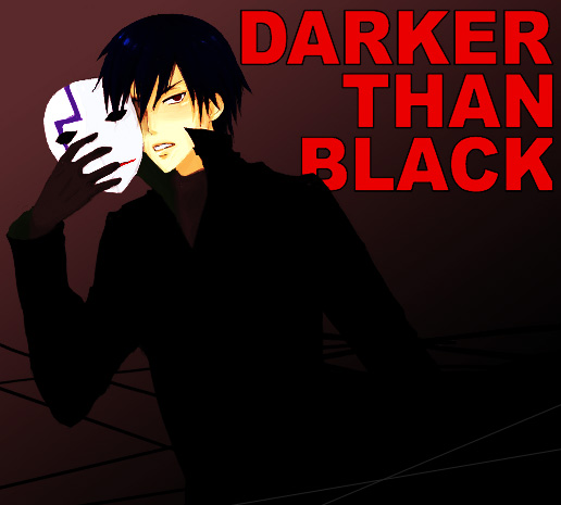 hei (darker than black), darker than black, 00s, 1boy, black gloves, black hair, coat, copyright name, gloves, male focus, mask, solo, trench coat