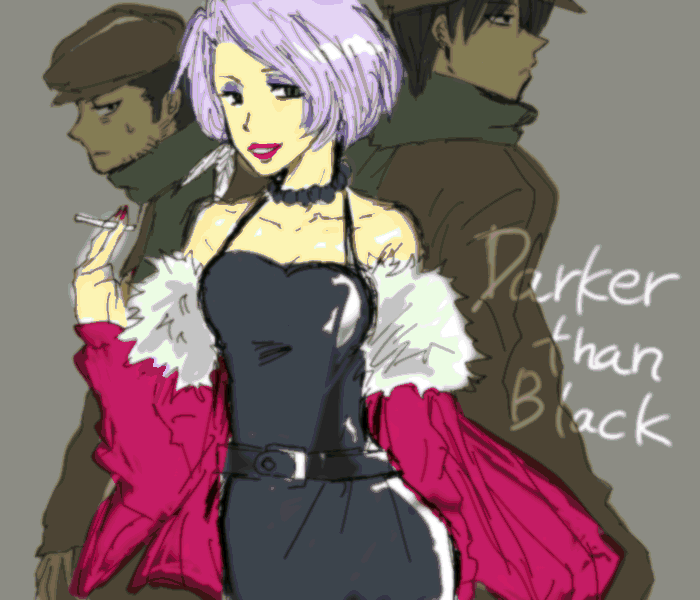 bertha, darker than black, 00s, cigarette, itzhak, smoking