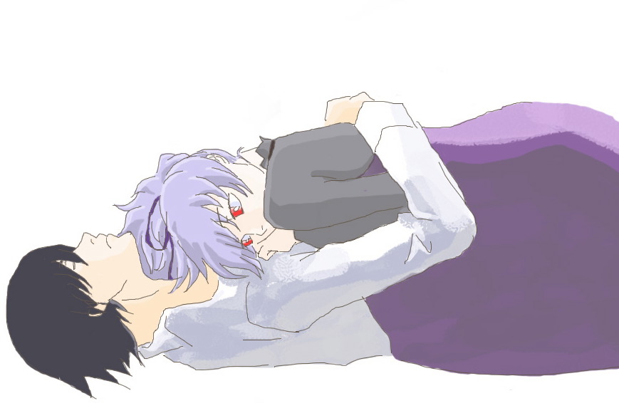 hei (darker than black), yin (darker than black), darker than black, tagme, 00s, closed eyes, couple, girl on top, hug, sleeping