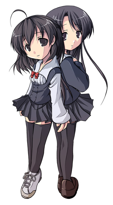tagme, school uniform, serafuku, thighhighs