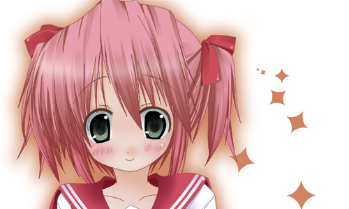 kobayakawa yutaka, lucky star, lowres, tagme, 00s, school uniform, serafuku