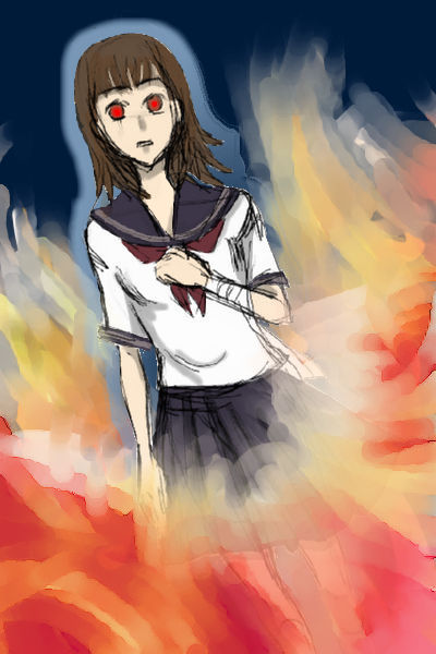 kashiwagi mai, darker than black, tagme, 00s, school uniform, serafuku