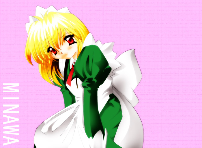andou minawa, mahoromatic, tagme, maid