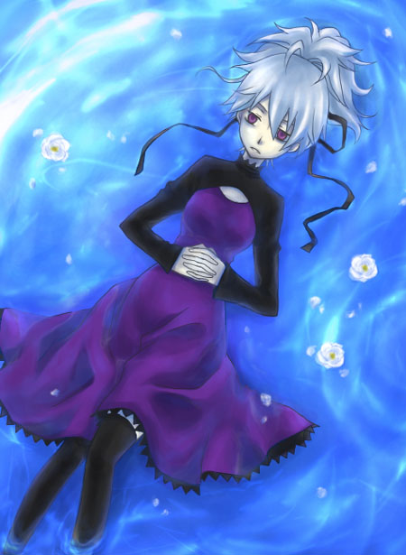 yin (darker than black), darker than black, tagme, 00s, thighhighs