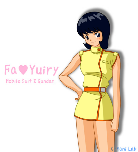 fa yuiry, gundam, zeta gundam, lowres, legs, miniskirt, skirt