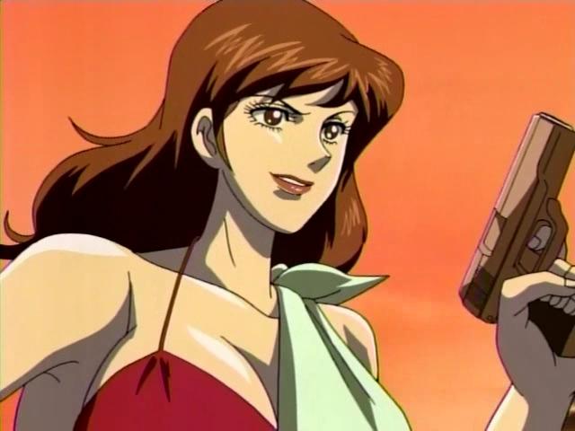mine fujiko, lupin iii, tms entertainment, tagme, breasts, cleavage, large breasts, long hair