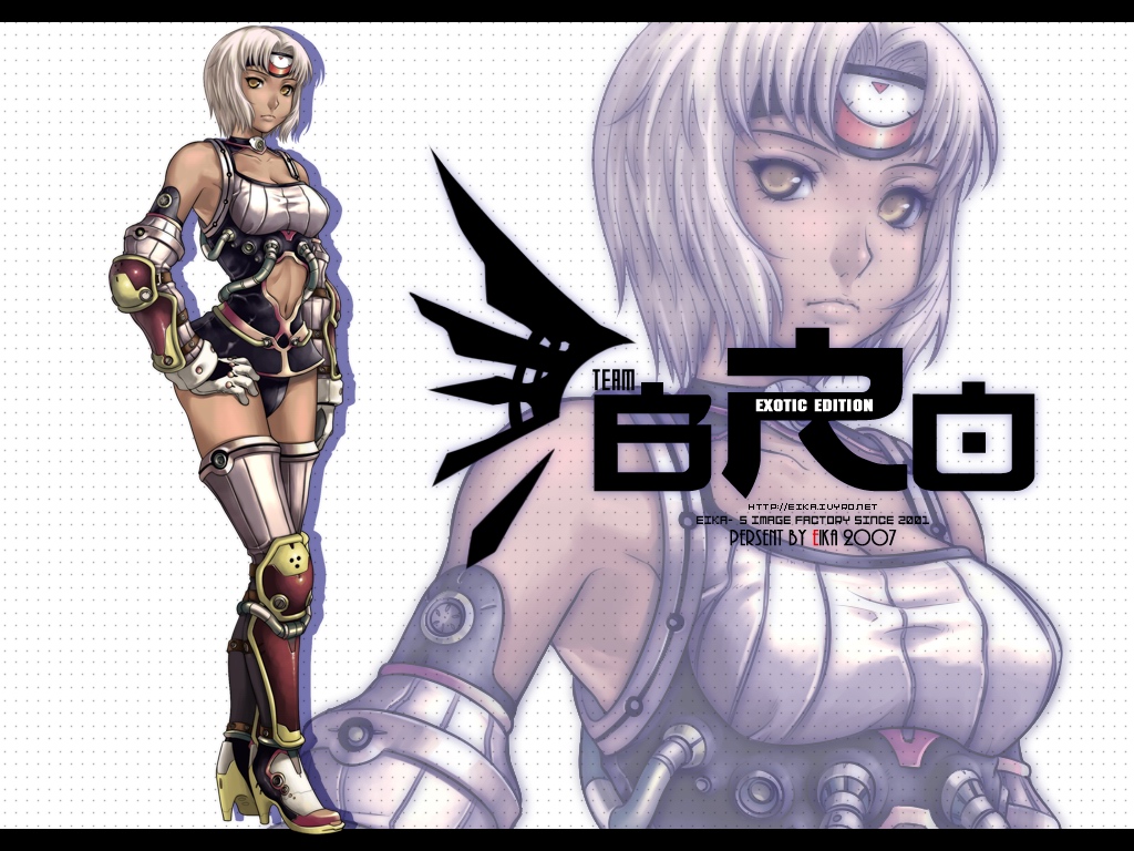 eika (artist), tagme, dark-skinned female, dark skin, solo, thighhighs, white hair, zoom layer