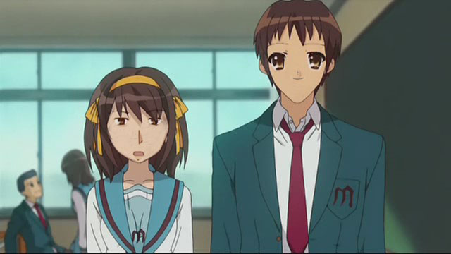 kyon, suzumiya haruhi, suzumiya haruhi no yuuutsu, 16:9, photoshop, faceswap, harukyon, parody, what