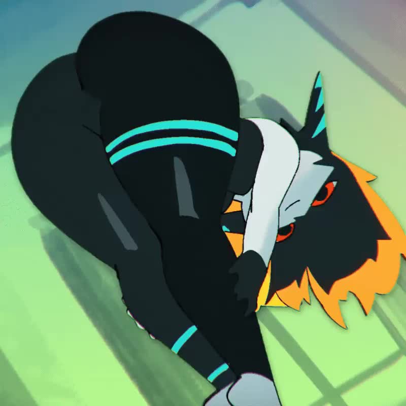 wamudraws, midna, nintendo, the legend of zelda, the legend of zelda: twilight princess, animated, tagme, video, 1girl, floating, orange hair, pointy ears, shortstack