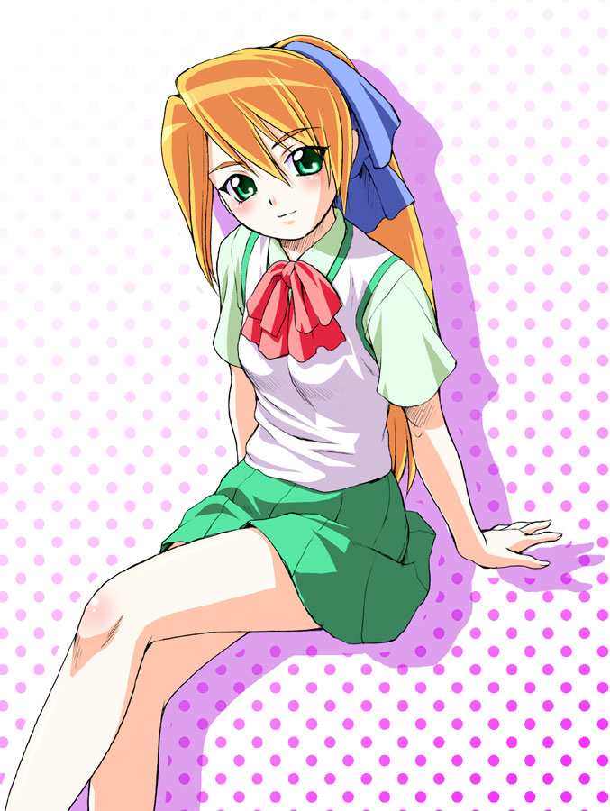 kouda tomohiro, tagme, blonde hair, green eyes, school uniform, serafuku