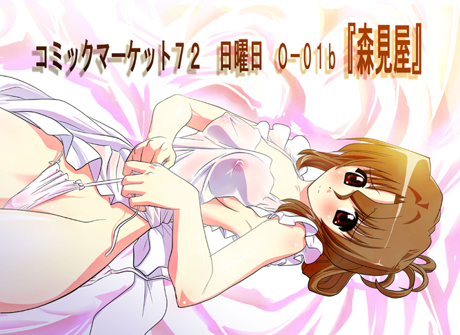 morimi ashita, maria (hayate no gotoku!), hayate no gotoku!, 00s, apron, brown hair, maid, maid apron