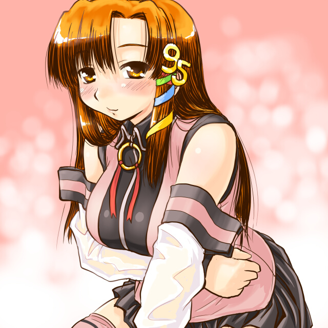 dd (ijigendd), 95-tan, xp-tan, os-tan, 1girl, blush, cosplay, female focus, solo, xp-tan (cosplay), xp (cosplay)