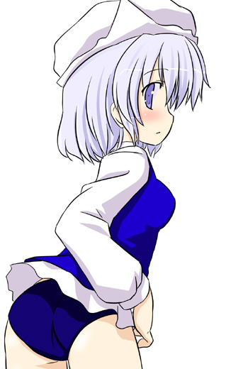 kazami ruku, letty whiterock, touhou, 1girl, female focus, panties, pantyshot, solo, underwear
