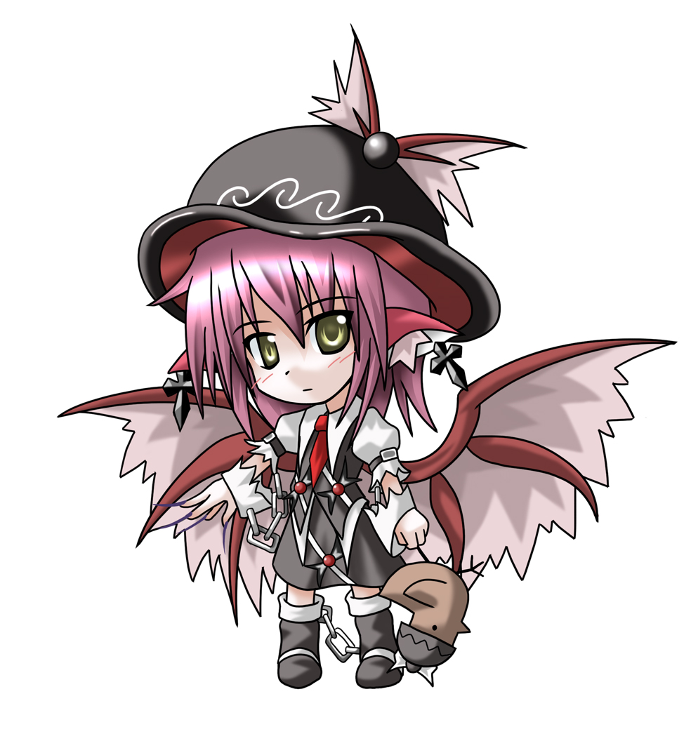 mystia lorelei, touhou, 1girl, chibi, female focus, goth fashion, gothic lolita, gothtia, lolita fashion, solo