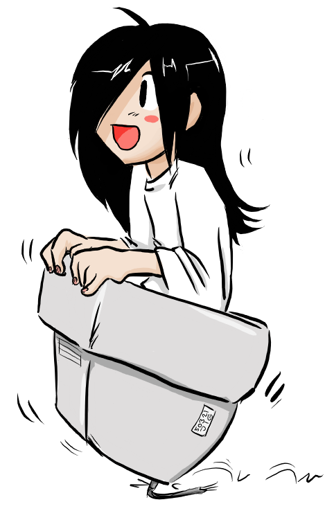 yamamura sadako, the ring, tagme, black hair, monitor
