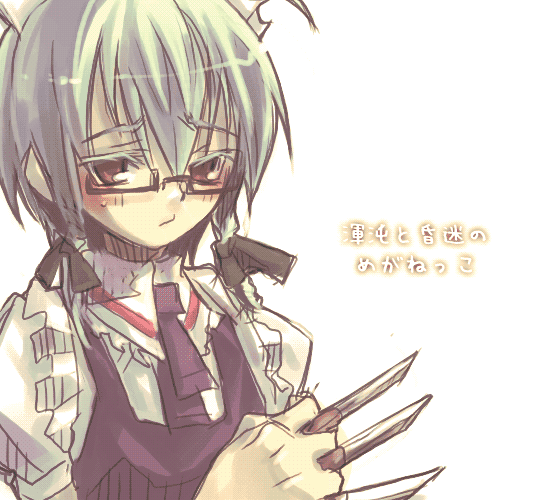 izayoi sakuya, morichika rinnosuke, touhou, translated, 1boy, between fingers, blush, cosplay, crossdressing, crossdressing (mtf), holding, izayoi sakuya (cosplay), knife, maid, male focus, male maid, solo, throwing knife, trap, weapon