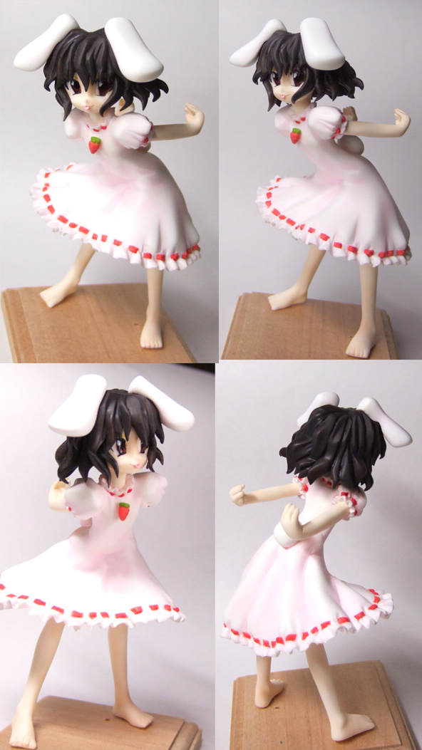 inaba tewi, touhou, non-web source, photo (medium), animal ears, female focus, figure, rabbit ears
