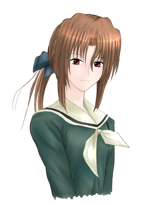 maria (hayate no gotoku!), hayate no gotoku!, maria-sama ga miteru, 00s, crossover, school uniform, serafuku