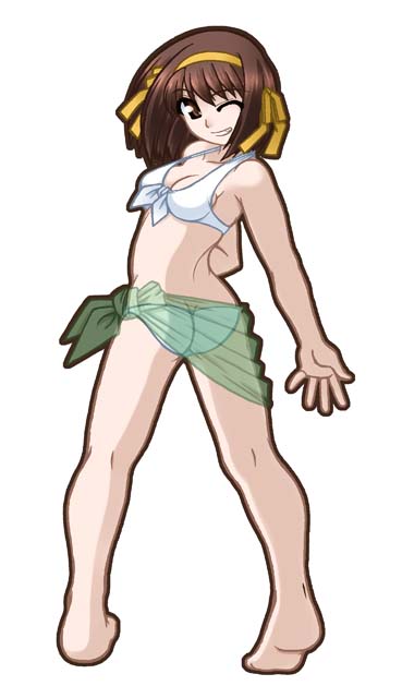ooba kou, suzumiya haruhi, suzumiya haruhi no yuuutsu, tagme, 00s, swimsuit