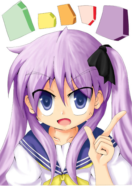 hiiragi kagami, lucky star, tagme, 00s, school uniform, serafuku