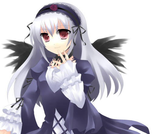 suigintou, rozen maiden, lowres, tagme, 00s, wings