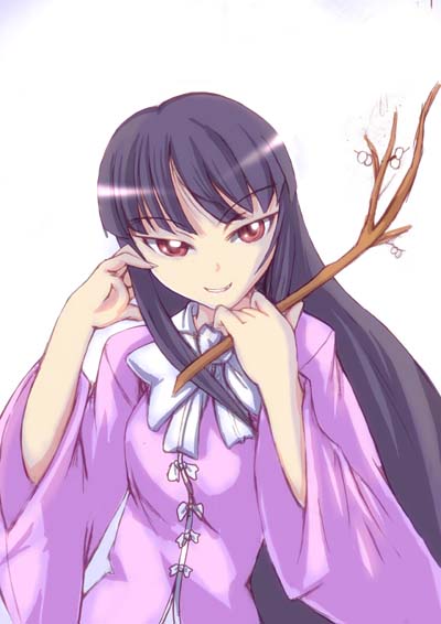 houraisan kaguya, touhou, tagme, 1girl, female focus, simple background, solo, upper body, white background