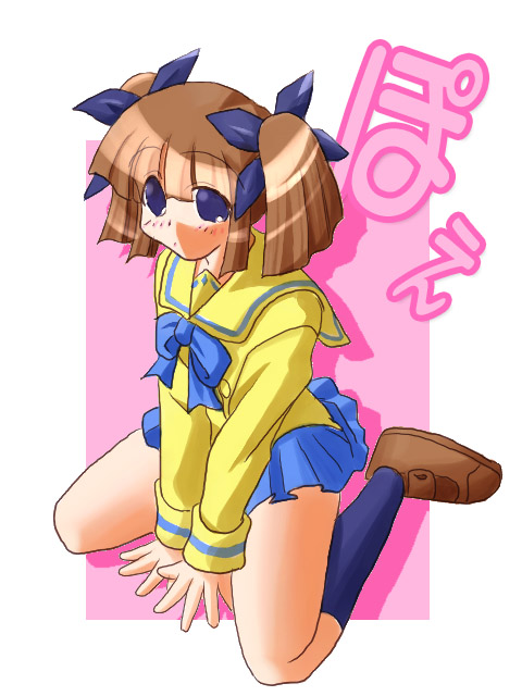 hirorin, tagme, school uniform, serafuku