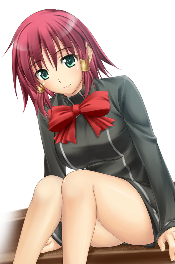 ribucci, ruquia, quiz magic academy, tagme, 1girl, female focus, sitting, solo