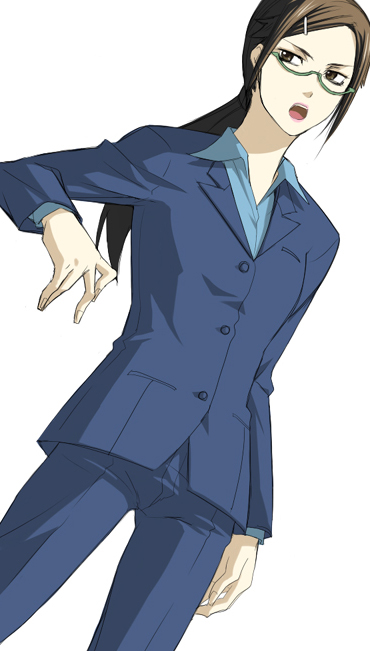 kirihara misaki, darker than black, tagme, 00s, glasses