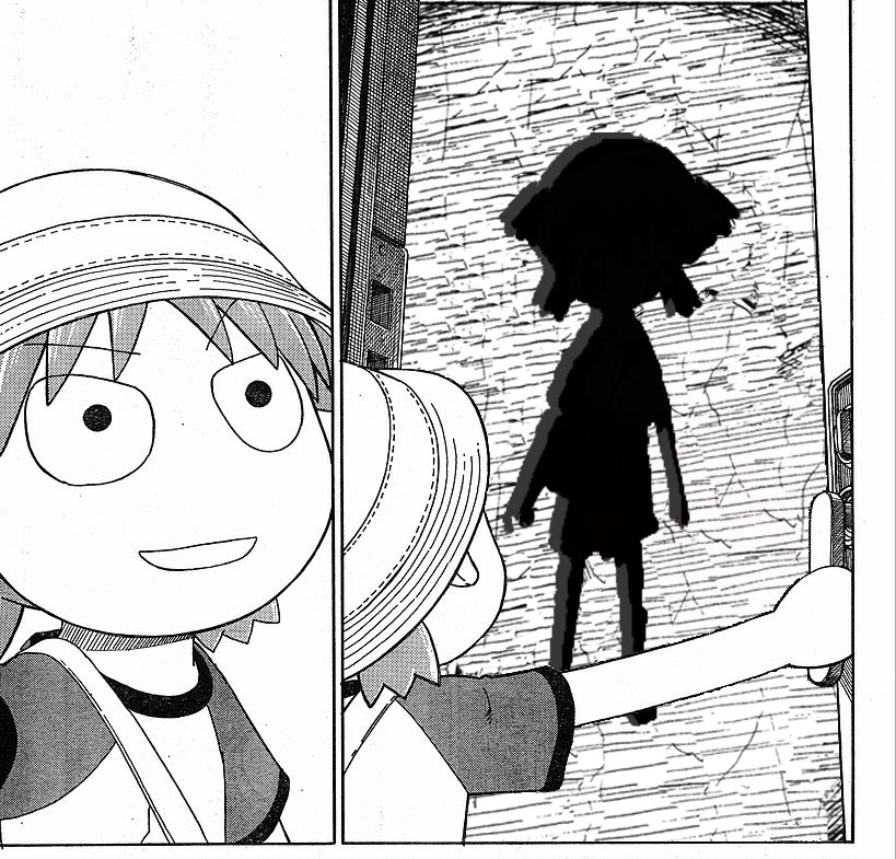 koiwai yotsuba, the enigma of amigara fault, yotsubato!, tagme, child, monochrome, parody, shop