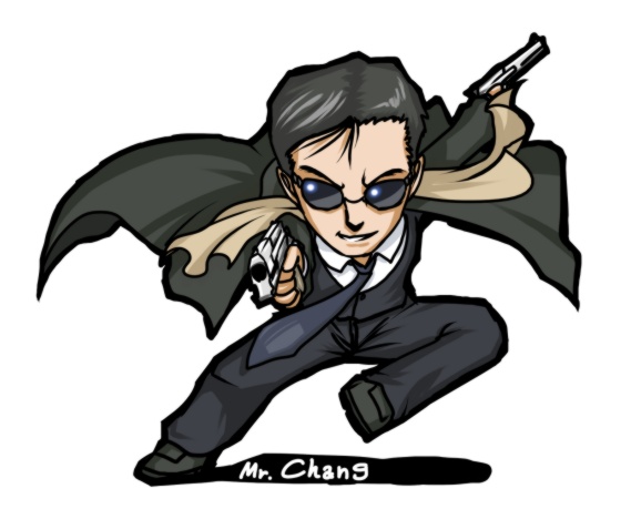 oso (toolate), chang bai ji-shin, mr. chang, black lagoon, tagme, 00s, chibi