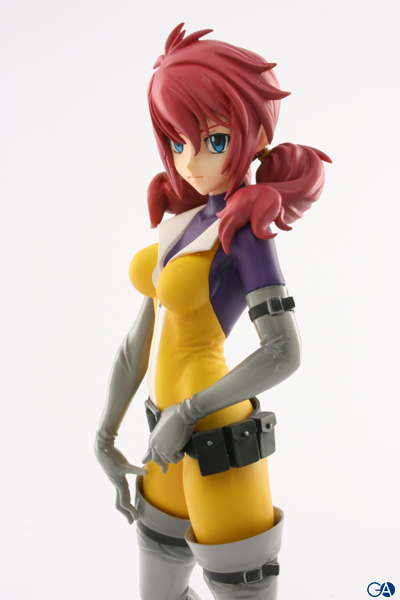 feldt grace, gagraphic, gundam, gundam 00, photo (medium), 00s, belt, boots, elbow gloves, figure, gloves, solo, thigh boots, thighhighs, twintails, utility belt