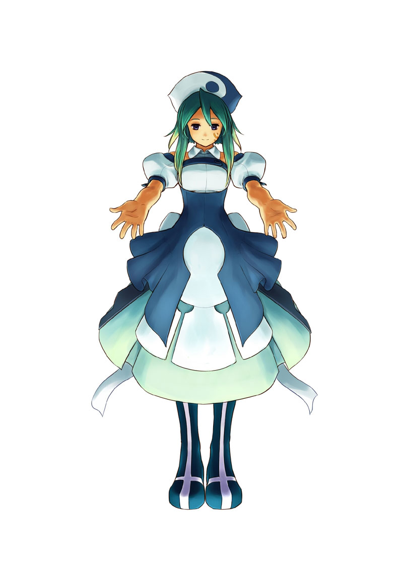 guardian, ohse kohime, y-017j, yuveria, atelier (series), atelier iris, atelier iris 2, atelier iris eternal mana 2, gust, 1girl, android, azoth of destiny, female focus, simple background, solo, white background