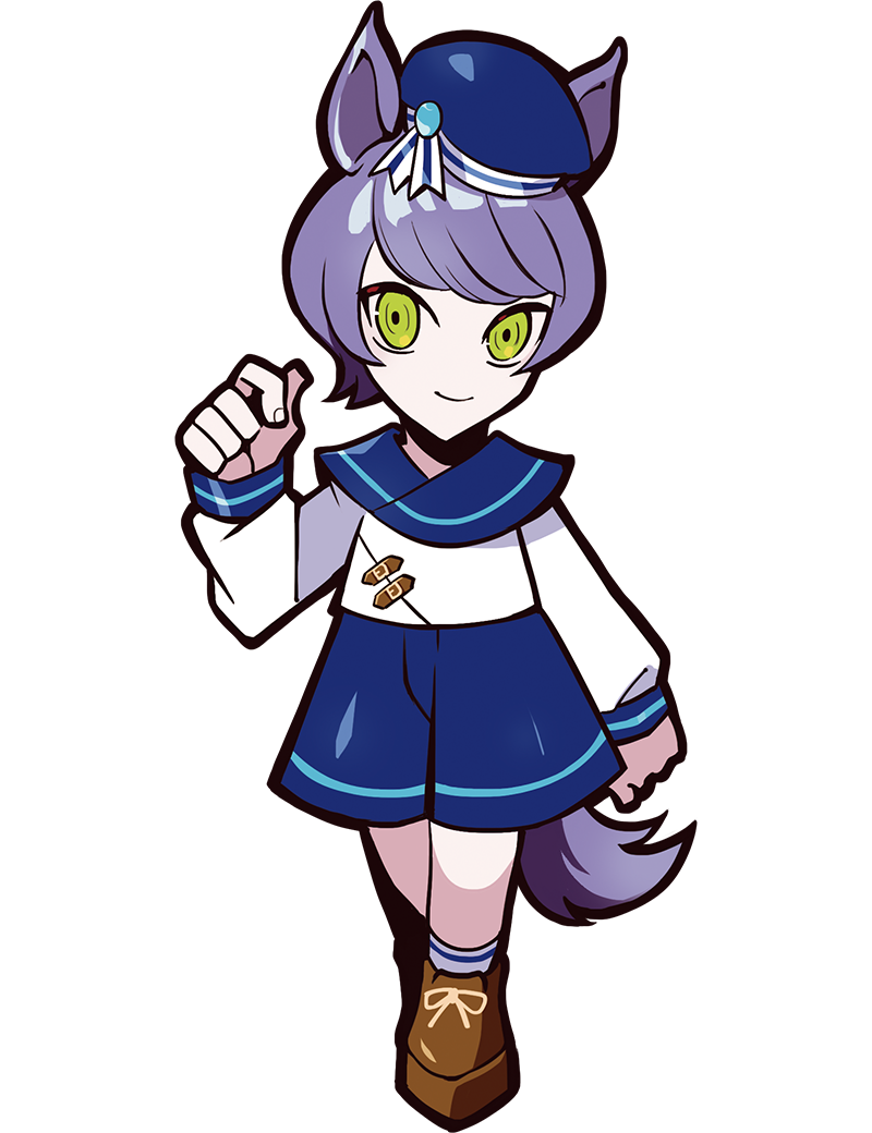 puppeteer7777, crazy raccoon, official art, second-party source, ade (crazy raccoon), animal ears, anime coloring, ankle socks, aqua gemstone, arm at side, belt buckle, blouse, blue hair, blue hat, blue shorts, blue sleeve cuffs, blue tail, brown shoes, buckle, closed mouth, facing viewer, fingerless gloves, full body, gem, gloves, gradient hair, gradient tail, green eyes, hair ears, hat, horse boy, horse ears, long sleeves, looking at viewer, multicolored hair, no nose, ouji fashion, porkpie hat, ribbon, shirt, shoes, short hair, shorts, smile, socks, solo, swept bangs, tachi-e, thick lineart, transparent background, walking towards viewer, white ribbon, white shirt, white sleeves, white socks