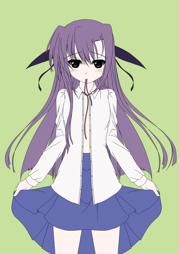 frapowa, ginga nakajima, lyrical nanoha, mahou shoujo lyrical nanoha, mahou shoujo lyrical nanoha strikers, unfinished, 00s, open clothes, open shirt, shirt, solo
