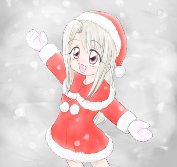 fate/stay night, fate (series), lowres, tagme, 00s, christmas