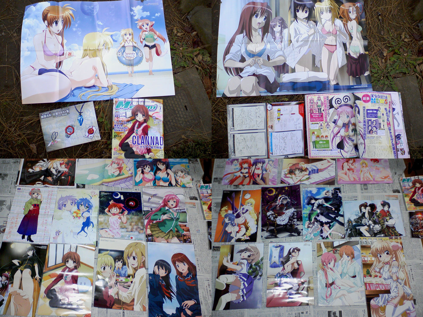 aizawa sumie, hamazaki ken'ichi, hara yumiko, hiratsuka tomoya, hisayuki hirokazu, ikeda kazumi, kanbe hiroyuki, kawada tsuyoshi, kobuichi, matsumoto fumio, motomura kouichi, nakajima atsuko, okuda yasuhiro, oonishi takako, sakai kyuuta, sakamoto kazuya, shimazawa noriko, shitaya tomoyuki, sugiyama nobuhiro, tamura kazuhiko, tanaka seiki, ueno ken, yanagi shinsuke, akabane kureha, akashiya moka, anzelotte, arf, azuma satori, backbeard, chiba kirino, fate testarossa, furukawa nagisa, futami eriko, hagiwara ayumi, hagiwara kanae, hiiragi kagami, hiiragi tsukasa, himuro akari, hoshino yuumi, izumi konata, kagura (prism ark), kagura hinata, kawazoe tamaki, kobayakawa miyuki, kohinata hayami, kokonoe rin, kuonji shinra, kuwahara sayako, lala satalin deviluke, lena sayers, medama oyaji, minami chiaki, minami haruka, minami kana, miyamura miyako, miyazaki miyako, mochida hinako, nazo koumori, nekomiya nono, nekomusume, oribe aoi, otoha (h2o), priecia, shana, shiho elis, shirakawa nanaka, sumitomo minori, suzumiya haruka, takamachi nanoha, takara miyuki, tsujimoto natsumi, tsukishima koko, venis, vivio, yatsushiro nanaka, yui (koharu biyori), bamboo blade, clannad, da capo, da capo i, da capo ii, ef (visual novel), gegege no kitarou, h2o footprints in the sand, kimi ga aruji de shitsuji ga ore de, kimi ga nozomu eien, kimi kiss, kodomo no jikan, koharu biyori (mizuki takehito), lucky star, lyrical nanoha, mahou shoujo lyrical nanoha, mahou shoujo lyrical nanoha strikers, megami magazine, minami-ke, minami-ke okawari, my-otome, my-otome s.ifr, myself yourself, night wizard, prism ark, rosario+vampire, shakugan no shana, taiho shichauzo, to love-ru, toei company, yotsunoha, non-web source, photo (medium), 00s, 6+girls, ass, breasts, butt crack, cleavage, eyeball, large breasts, multiple girls, pole, pole dancing, siblings, sisters, stripper pole, towel, twins