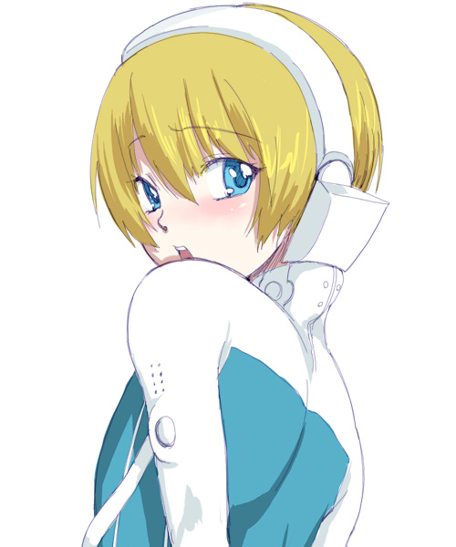 scotch (blaze), cuilan, tagme, 1boy, headphones, male focus, simple background, solo, white background