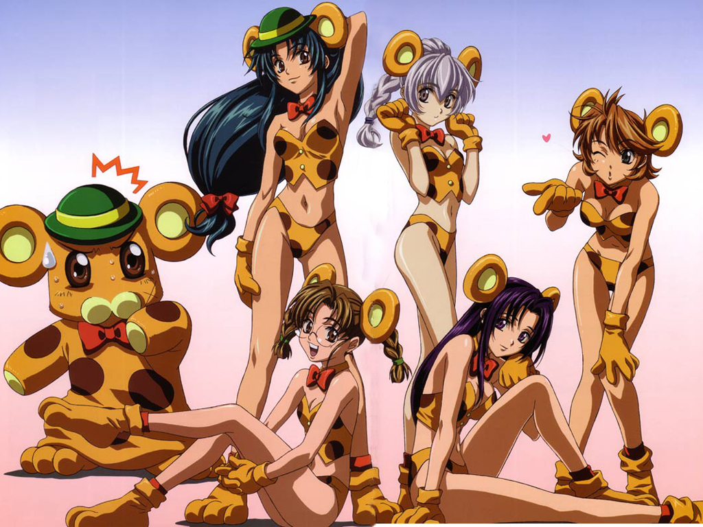 bonta-kun, chidori kaname, teletha testarossa, full metal panic!, wallpaper, tagme