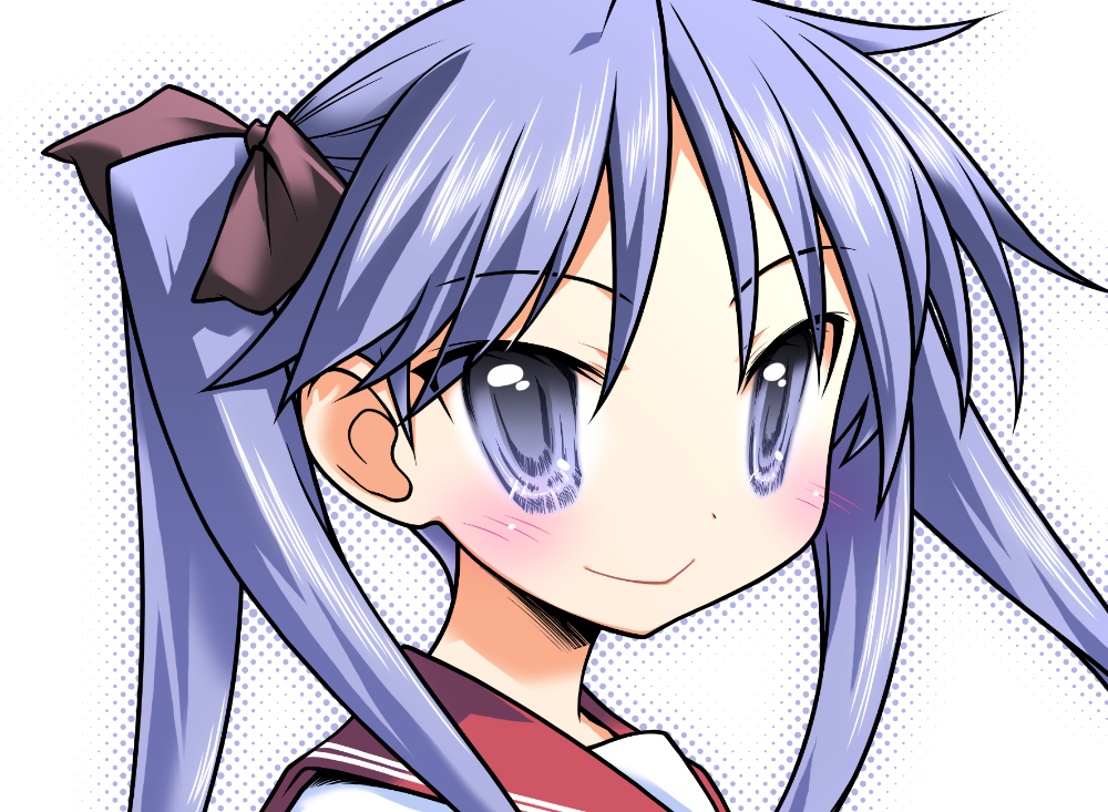 hiiragi kagami, lucky star, tagme, 00s, school uniform, serafuku