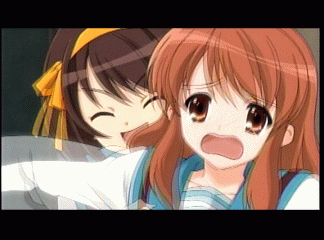 asahina mikuru, suzumiya haruhi, suzumiya haruhi no yuuutsu, animated, animated gif, lowres, 00s
